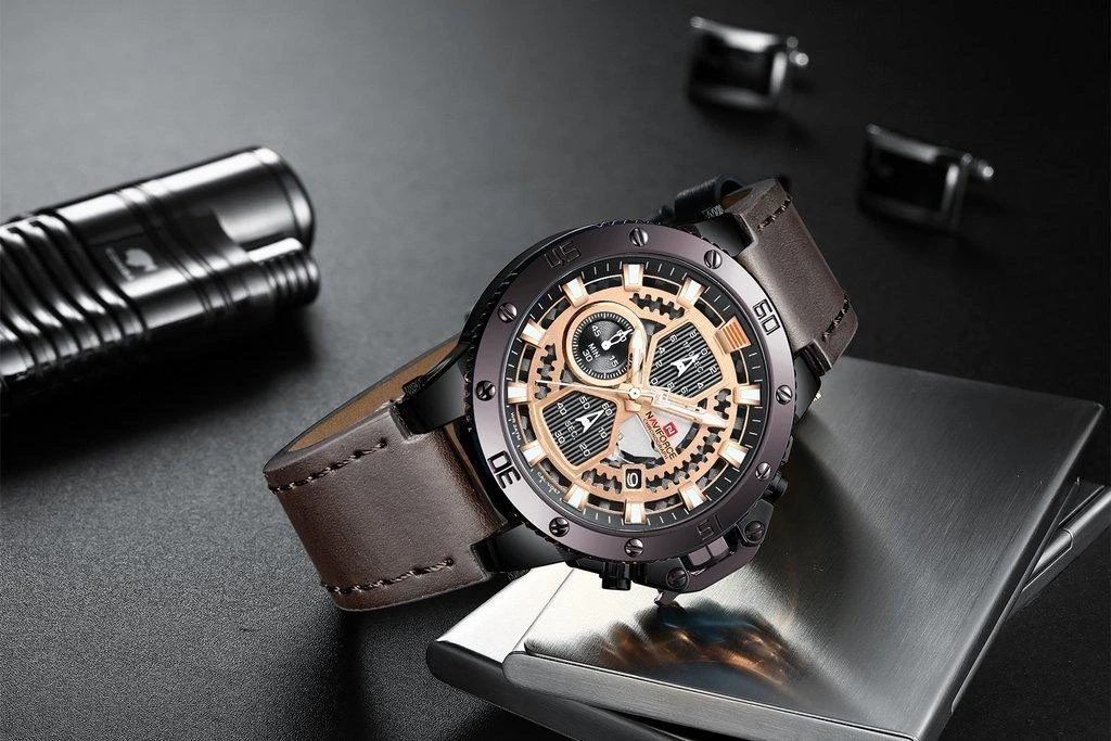 VYRIŠKAS LAIKRODIS NAVIFORCE NF9159 - (zn105c) + dėžutė