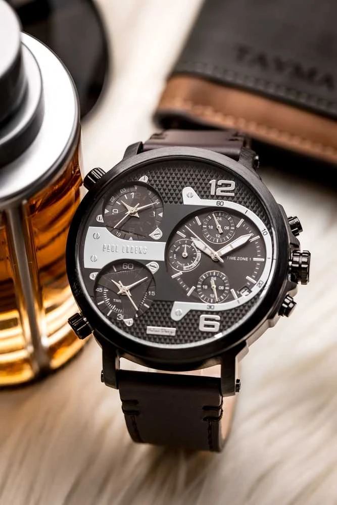 Laikrodis PAUL LORENS MALE WATCH - PL11706A2-1B2 (zg369d) + BOX