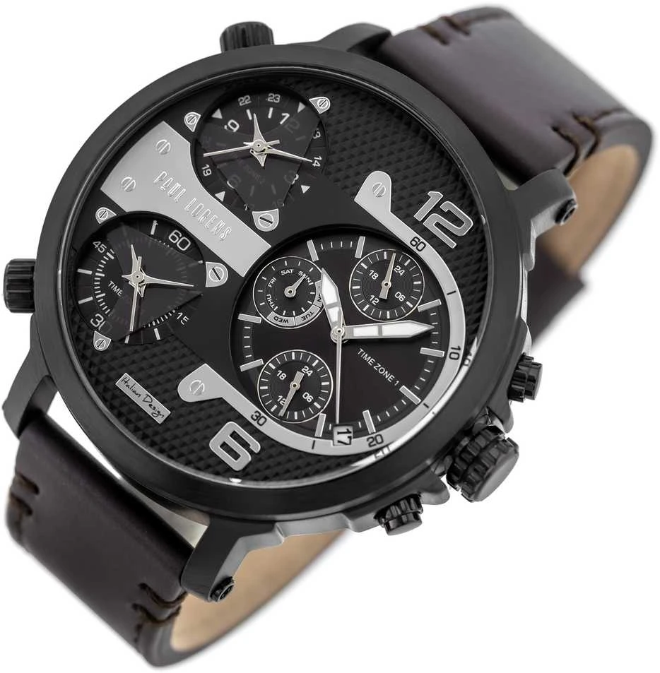 Laikrodis PAUL LORENS MALE WATCH - PL11706A2-1B2 (zg369d) + BOX