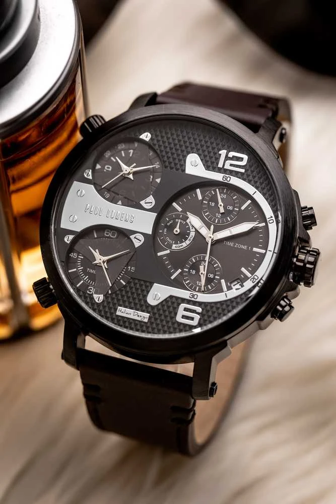 Laikrodis PAUL LORENS MALE WATCH - PL11706A2-1B2 (zg369d) + BOX