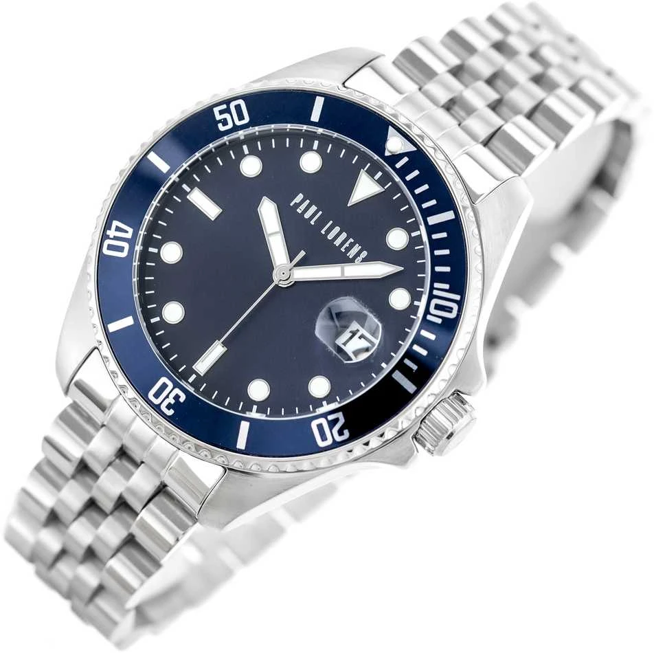 PAUL LORENS MALE WATCH - PL13030B-6C1(zg350d) + BOX