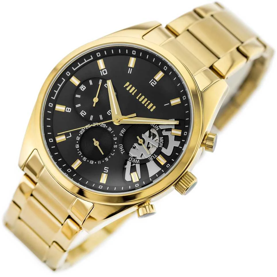 PAUL LORENS MALE WATCH - PL20003B-1D1 (zg387b) + BOX