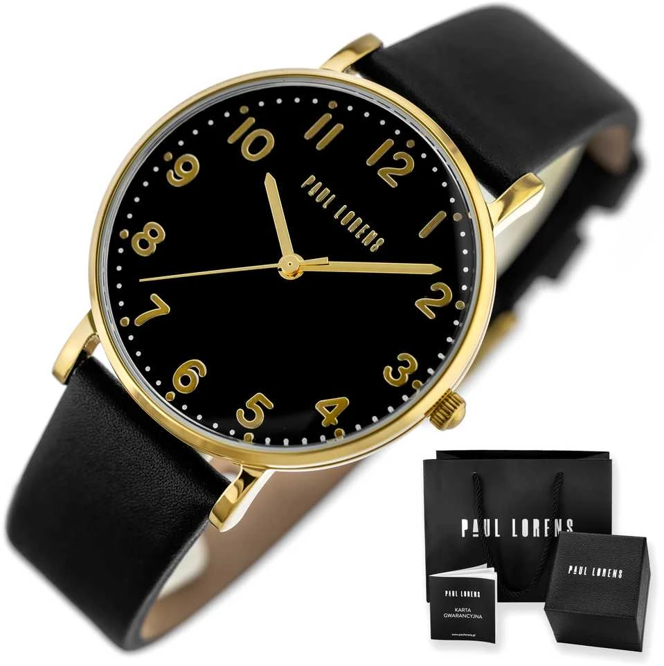 Laikrodis PAUL LORENS MALE WATCH - PL20005A-1A2 (zg376a) + BOX