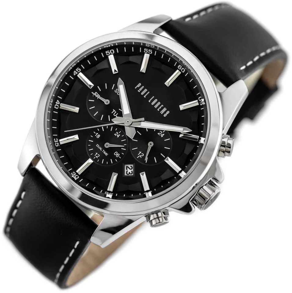 PAUL LORENS MALE WATCH - PL20010A-1A1 (zg379a) + BOX