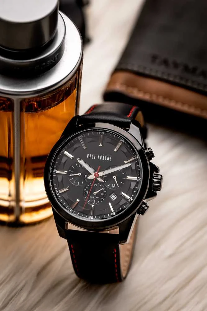 PAUL LORENS MALE WATCH - PL20010A-1A3 (zg379b) + BOX
