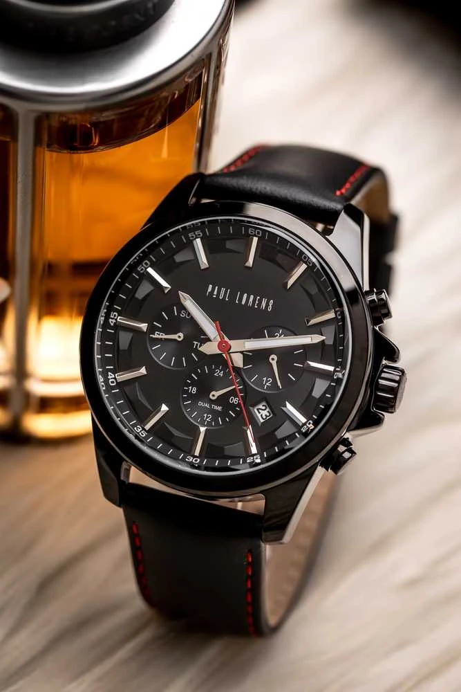 PAUL LORENS MALE WATCH - PL20010A-1A3 (zg379b) + BOX