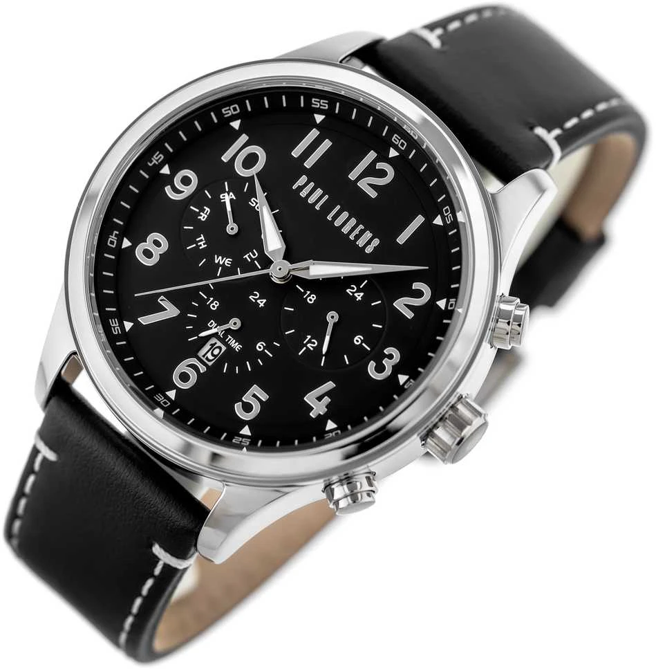PAUL LORENS MALE WATCH - PL20011A-1A1 (zg378b) + BOX