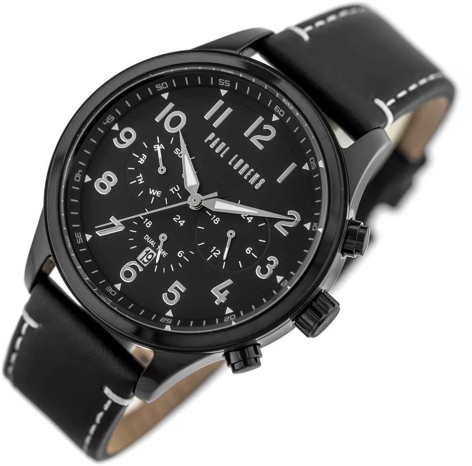 PAUL LORENS MALE WATCH - PL20011A-1A5 (zg378c) + BOX