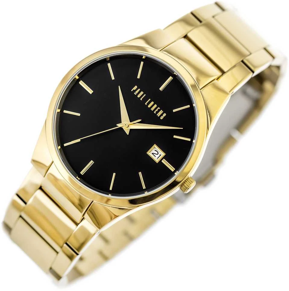 PAUL LORENS MALE WATCH - PL20015B-1D1 (zg381b) + BOX