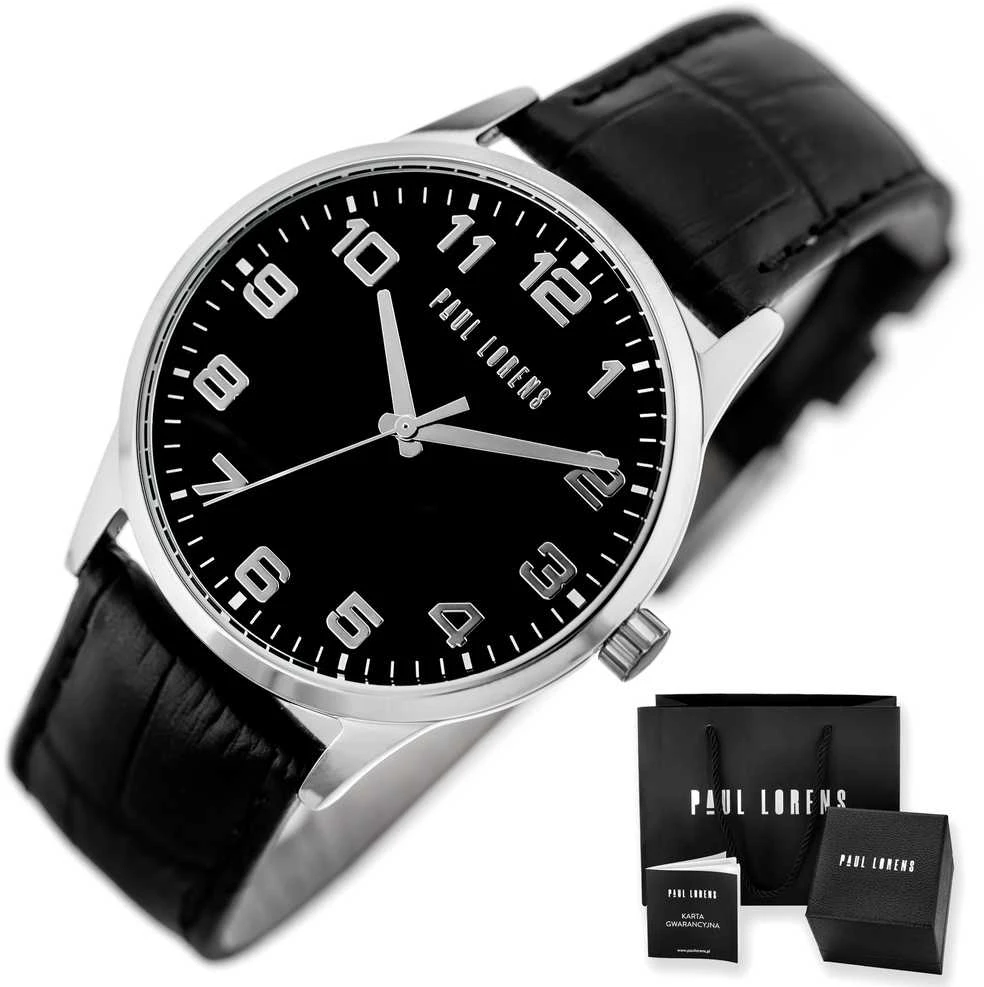 Laikrodis PAUL LORENS MALE WATCH - PL20022A-1A1 (zg377b) + BOX