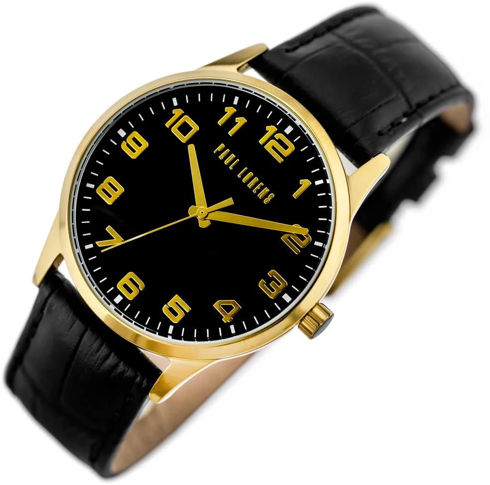 PAUL LORENS MALE WATCH - PL20022A-1A2 (zg377c) + BOX