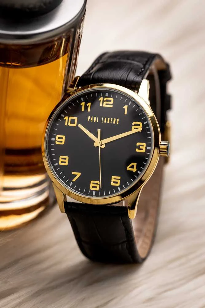 PAUL LORENS MALE WATCH - PL20022A-1A2 (zg377c) + BOX