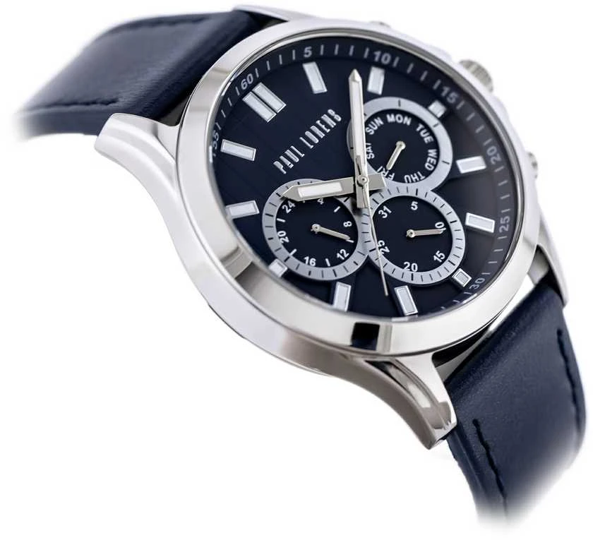 PAUL LORENS MALE WATCH - PL8071A2-6F1 (zg373d) + BOX