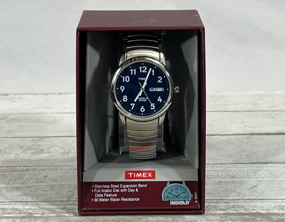 TIMEX Wardrobe Essentials vyriškas laikrodis T20031 + dėžutė