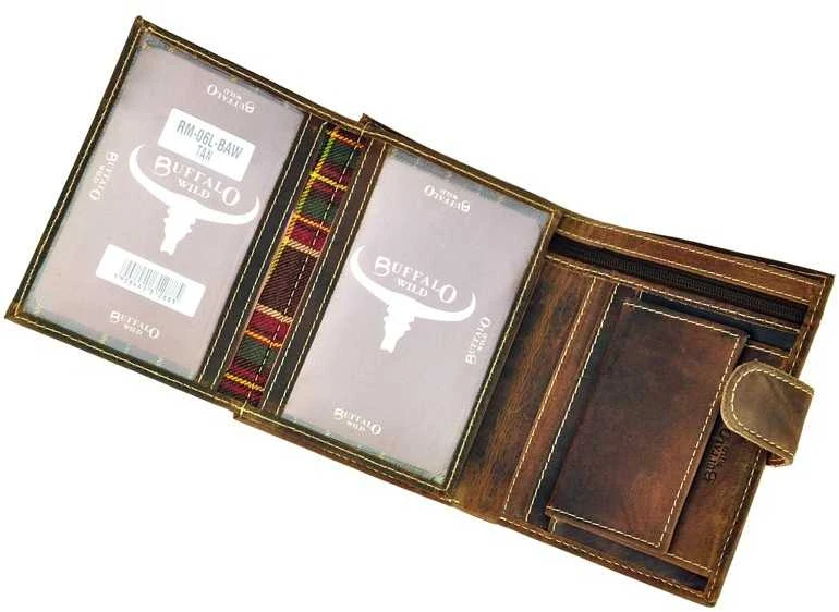 Piniginė vyrams Wild RM-06L-BAW BUFFALO