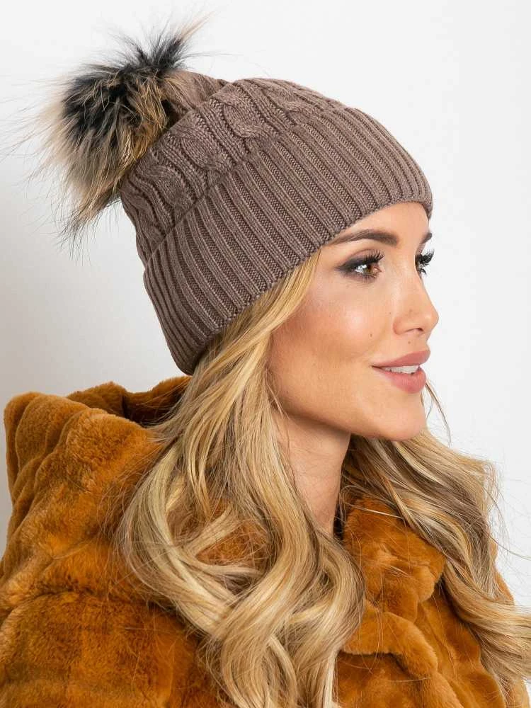 Wool Fashion Italia Cap-AT-CZ-173501.44-šviesiai ruda