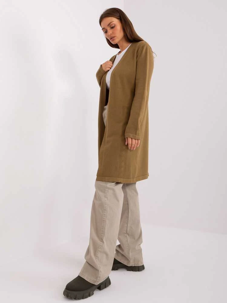 Wool Fashion Italia Kardiganas -AT-SW-2333.31X-alyvuogių