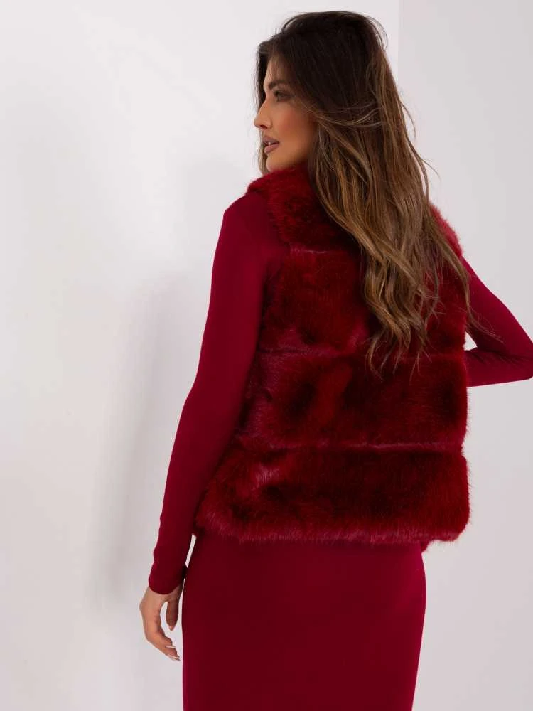Wool Fashion Italia Liemenė-AT-KZ-2349.00P-bordo