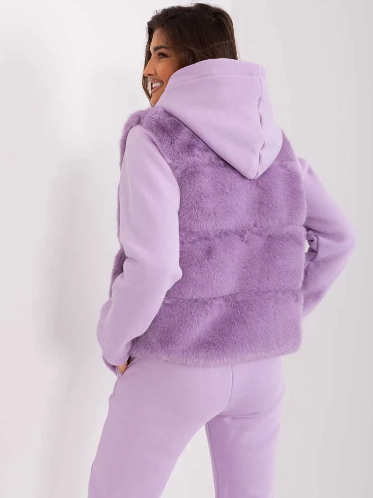 Wool Fashion Italia Liemenė-AT-KZ-2349.00P-šviesiai violetinė