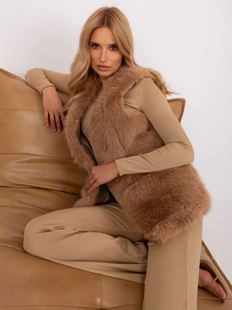 Wool Fashion Italia Liemenė-AT-KZ-2368.00P-kupranugaris