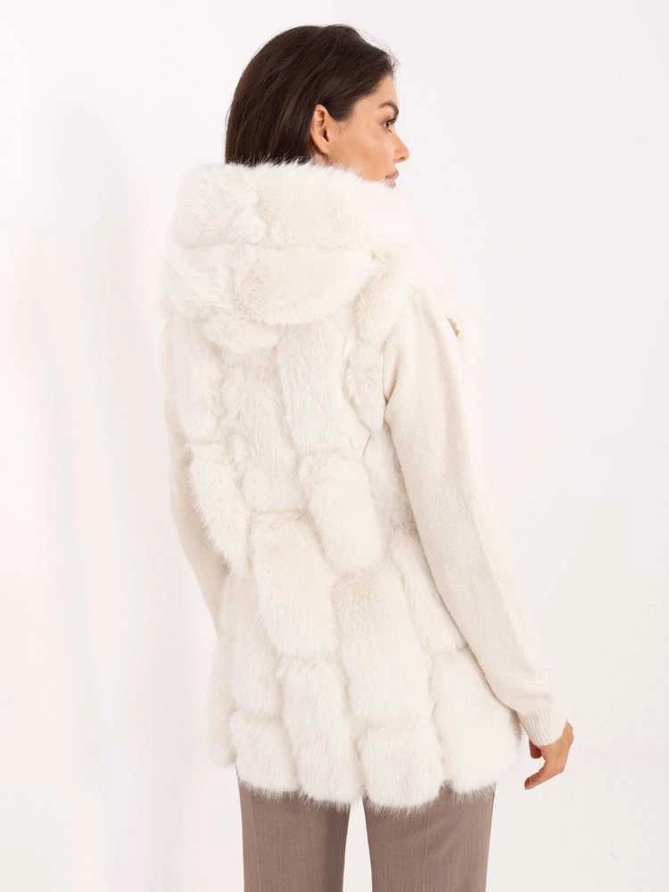 Wool Fashion Italia Liemenė moterims-AT-KZ-2379.96P-ecru