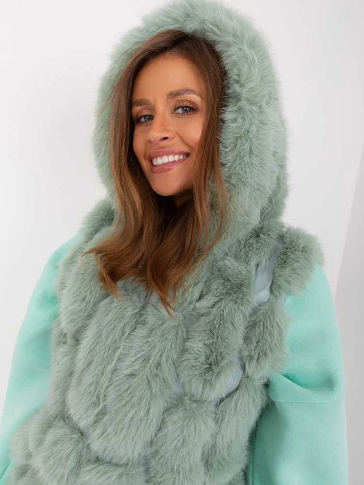 Wool Fashion Italia Liemenė-AT-KZ-2379.96P-pistacijos