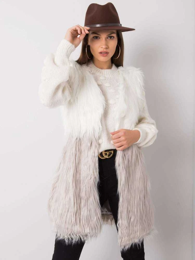 Wool Fashion Italia Liemenė-AT-KZ-04201.97P-ekru