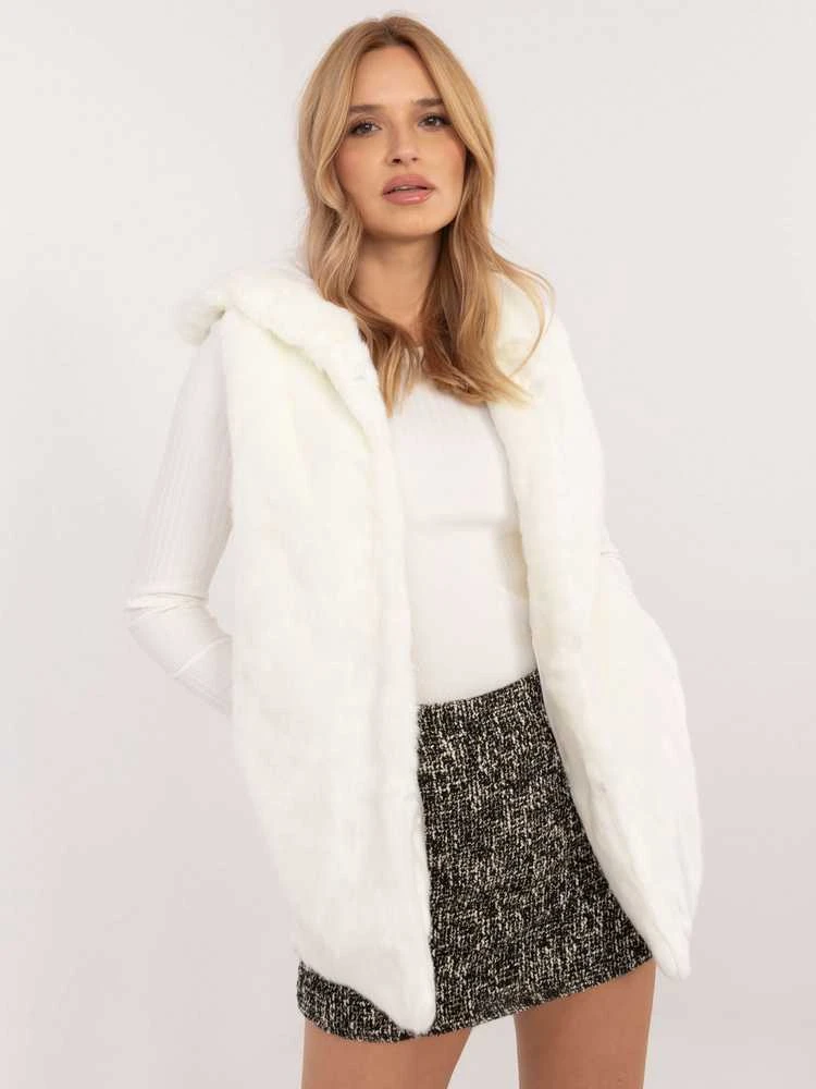Wool Fashion Italia Liemenė-AT-KZ-05201.95P-ekru
