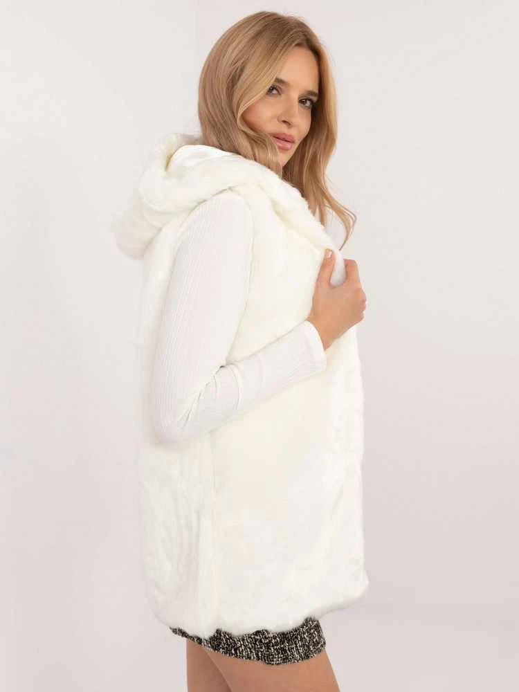 Wool Fashion Italia Liemenė-AT-KZ-05201.95P-ekru