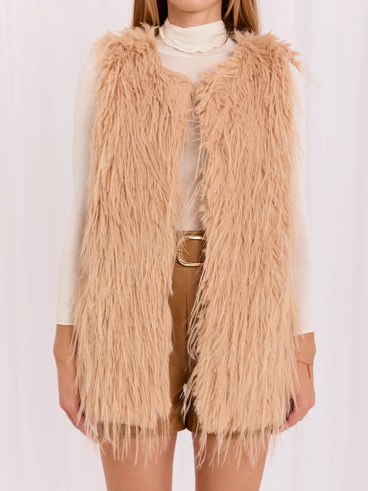 Wool Fashion Italia Liemenė-AT-KZ-2349-1,49-kupranugaris