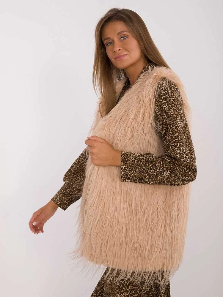 Wool Fashion Italia Liemenė-AT-KZ-2349-1,49-kupranugaris