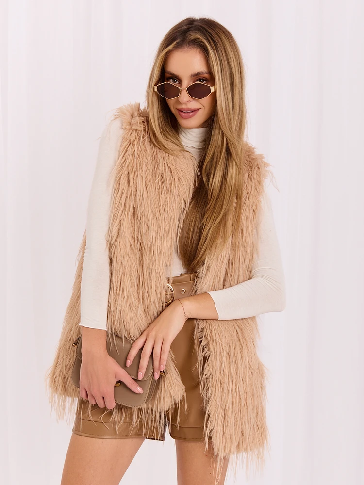 Wool Fashion Italia Liemenė-AT-KZ-2349-1,49-kupranugaris