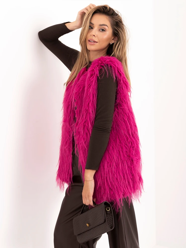 Wool Fashion Italia Liemenė-AT-KZ-2349-1,79-fuksija