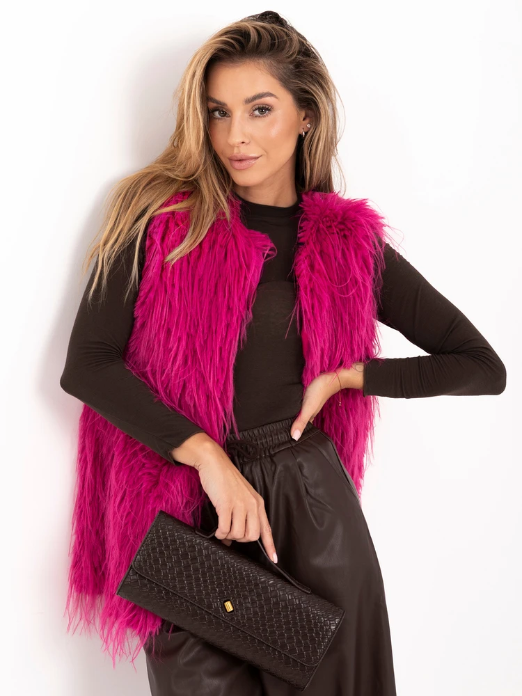 Wool Fashion Italia Liemenė-AT-KZ-2349-1,79-fuksija