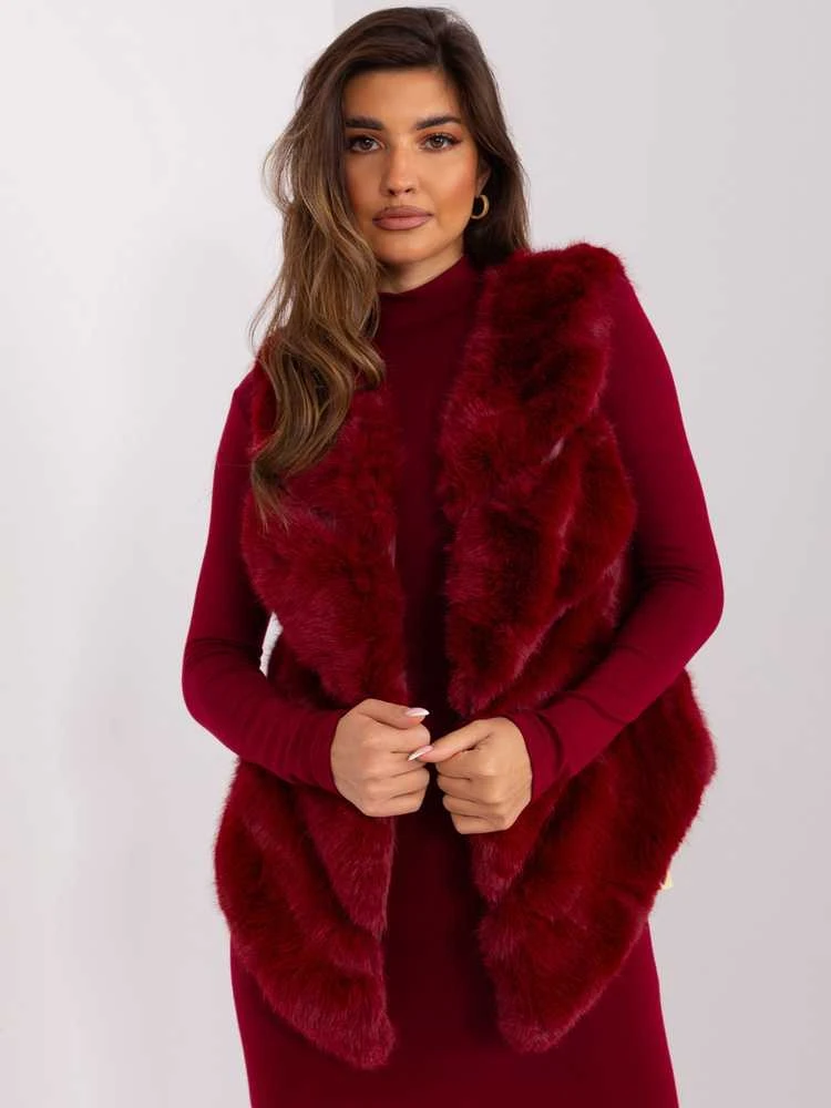 Wool Fashion Italia Liemenė-AT-KZ-2349.00P-bordo