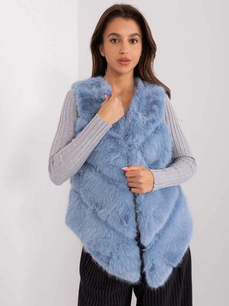 Wool Fashion Italia Liemenė-AT-KZ-2349.00P-mėlyna