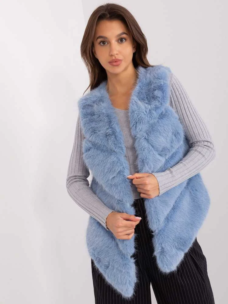 Wool Fashion Italia Liemenė-AT-KZ-2349.00P-mėlyna