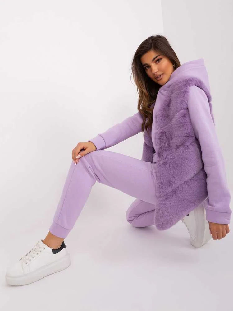 Wool Fashion Italia Liemenė-AT-KZ-2349.00P-šviesiai violetinė