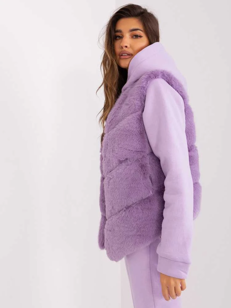 Wool Fashion Italia Liemenė-AT-KZ-2349.00P-šviesiai violetinė