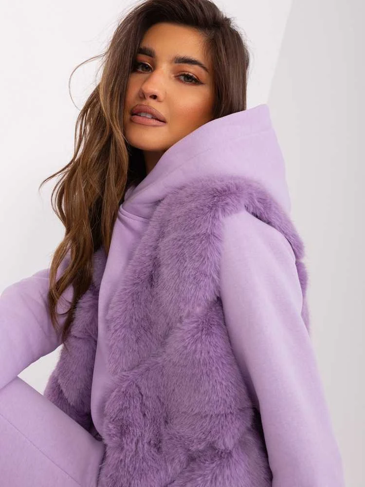 Wool Fashion Italia Liemenė-AT-KZ-2349.00P-šviesiai violetinė