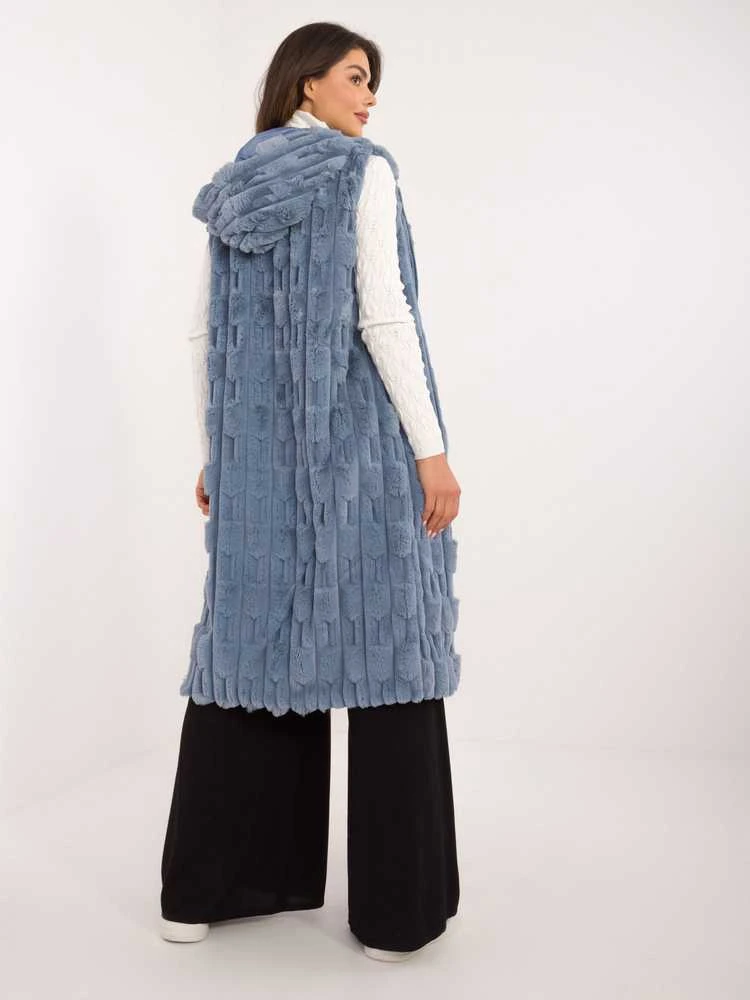 Wool Fashion Italia Liemenė-AT-KZ-2368-1.06-mėlyna