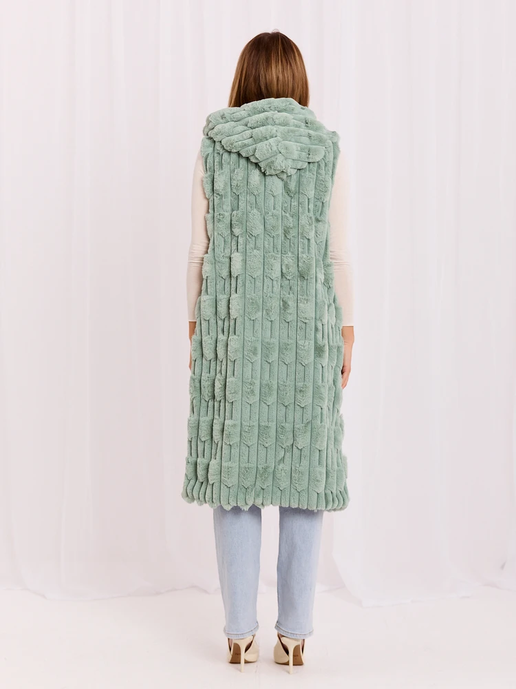 Wool Fashion Italia Liemenė-AT-KZ-2368-1.07-pistacija