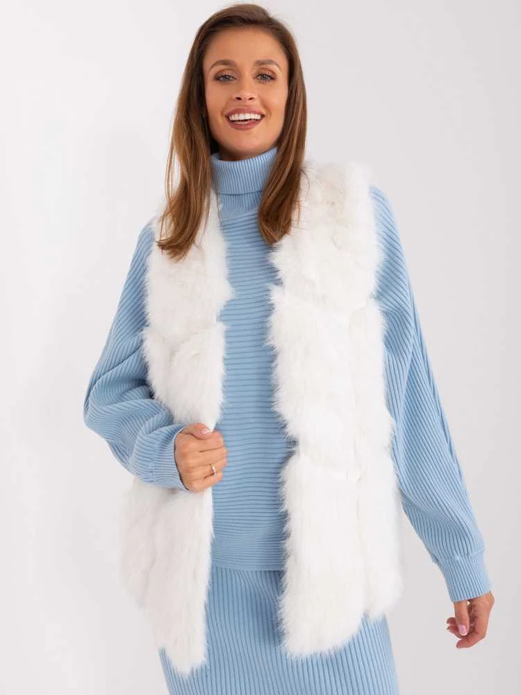 Wool Fashion Italia Liemenė-AT-KZ-2375.00P-ekru