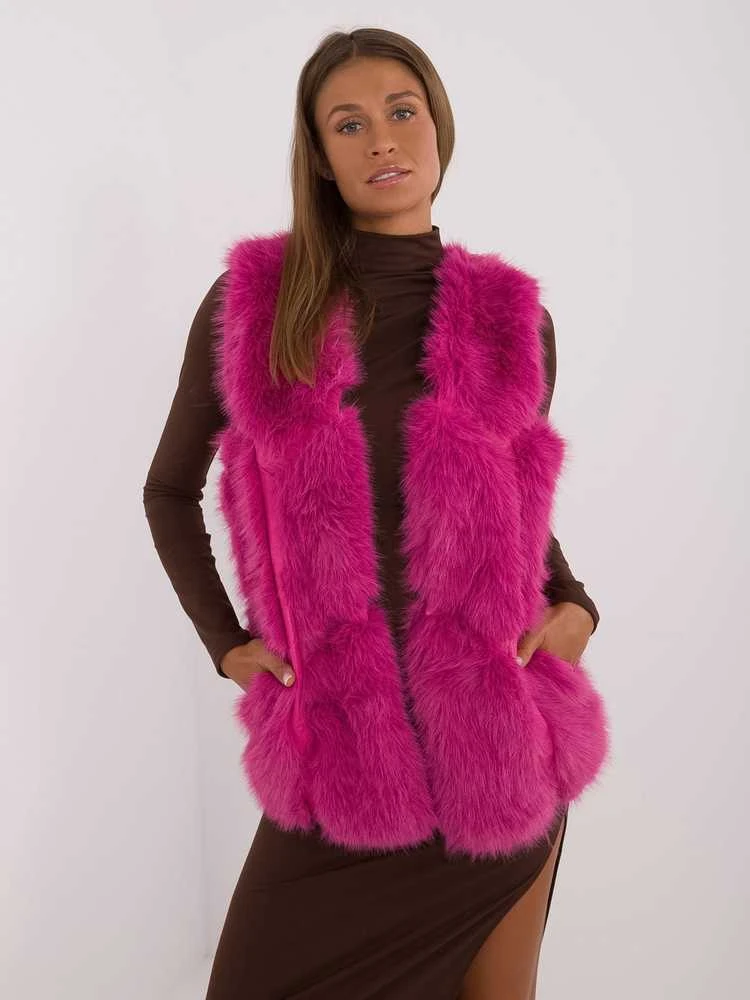 Wool Fashion Italia Liemenė-AT-KZ-2375.00P-fuksija