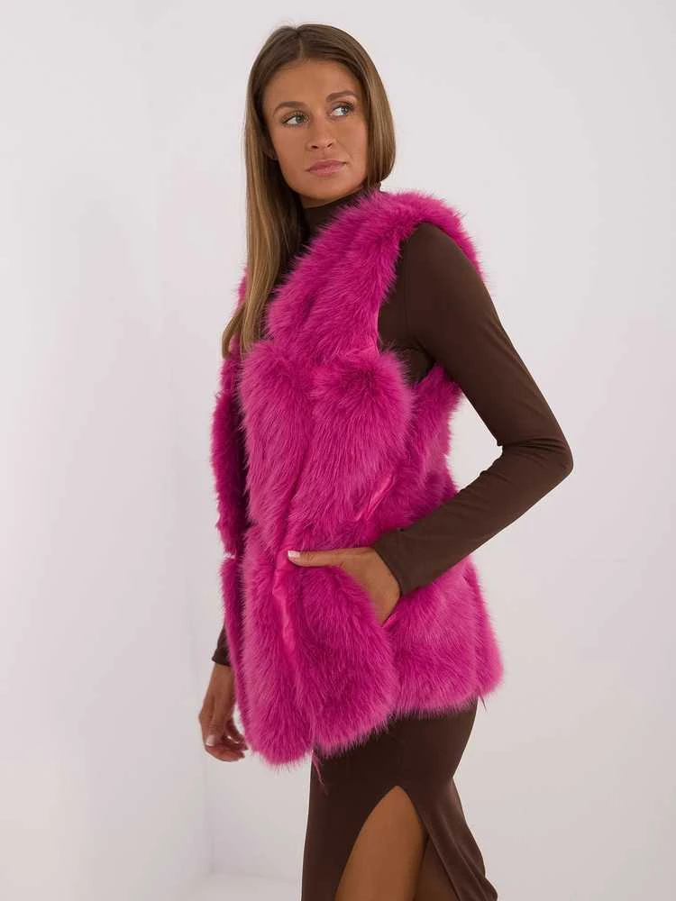 Wool Fashion Italia Liemenė-AT-KZ-2375.00P-fuksija