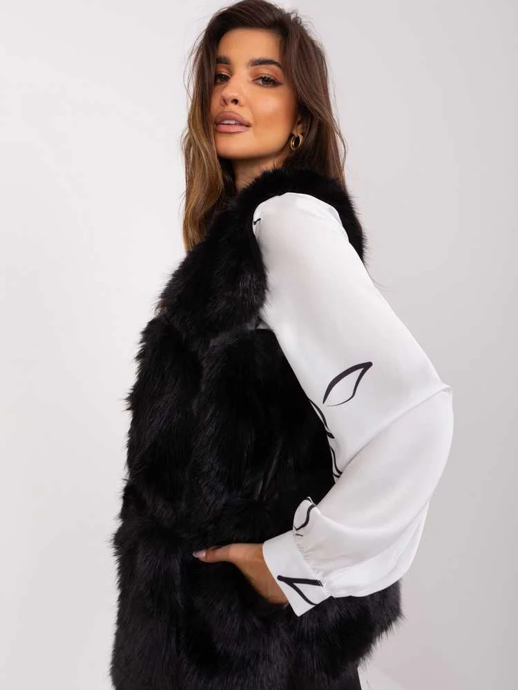 Wool Fashion Italia Liemenė-AT-KZ-2375.00P-juoda