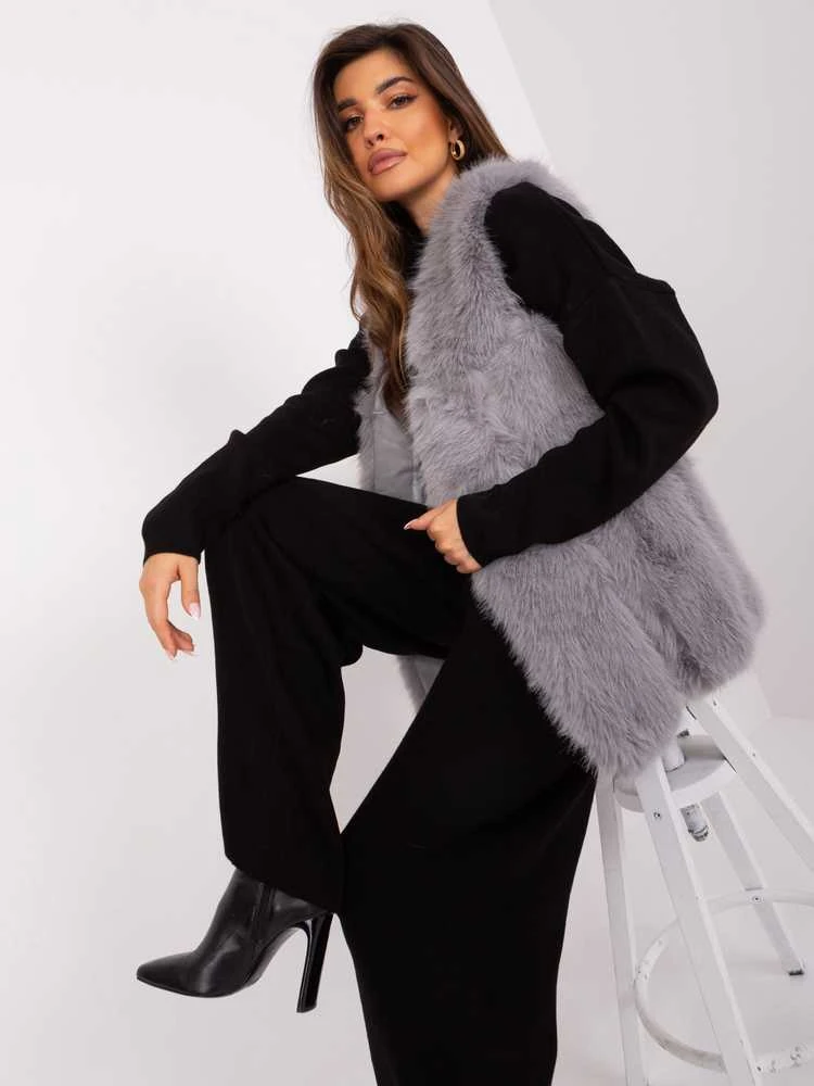 Wool Fashion Italia Liemenė-AT-KZ-2375.00P-pilka