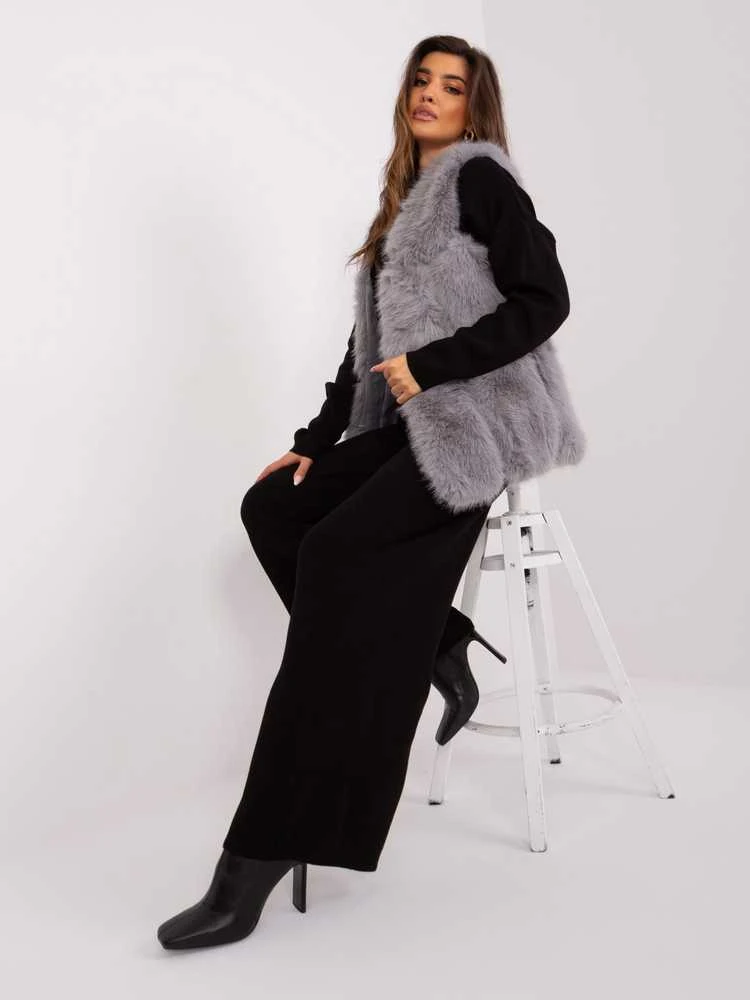 Wool Fashion Italia Liemenė-AT-KZ-2375.00P-pilka