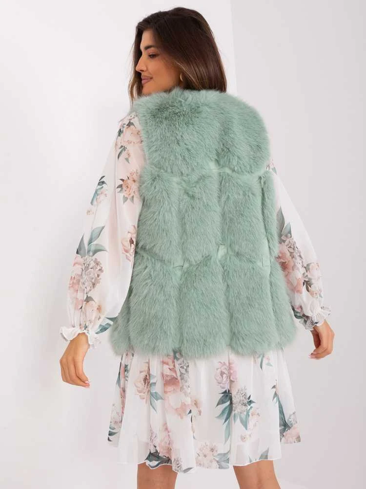 Wool Fashion Italia Liemenė-AT-KZ-2375.00P-pistacijos