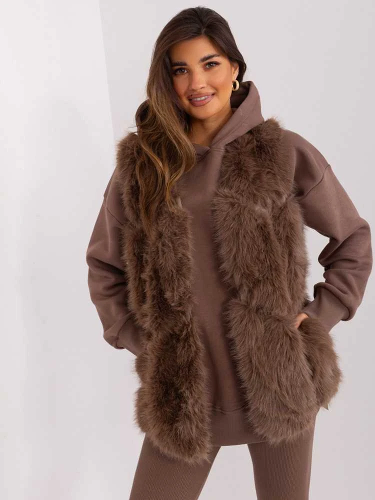 Wool Fashion Italia Liemenė-AT-KZ-2375.00P-ruda